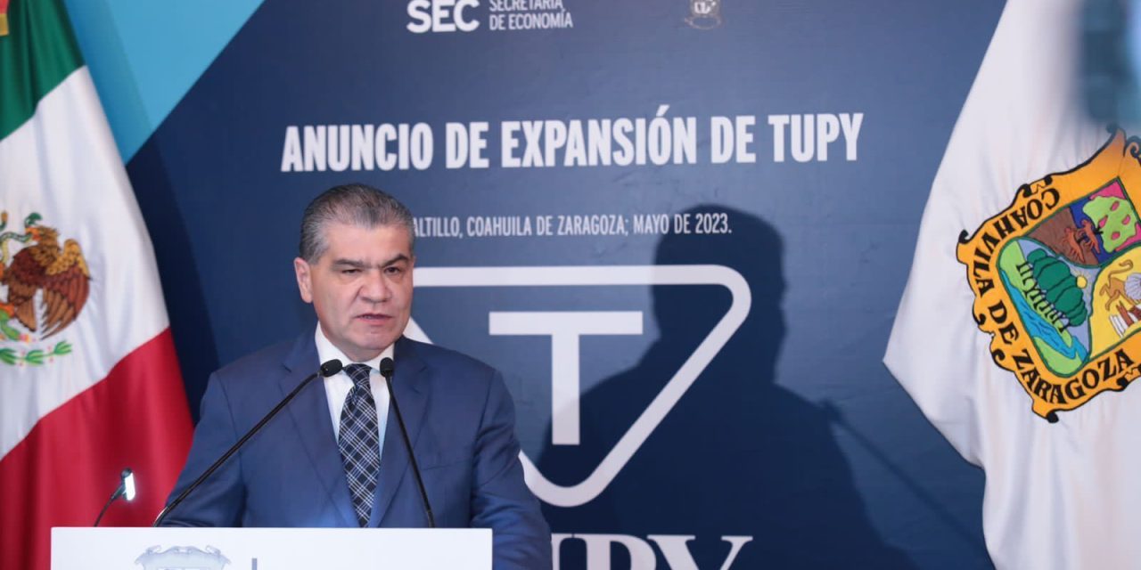 Anuncia MARS expansión de TUPY-Ramos Arizpe