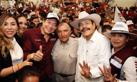 Adán Augusto apoya campaña de Guadiana