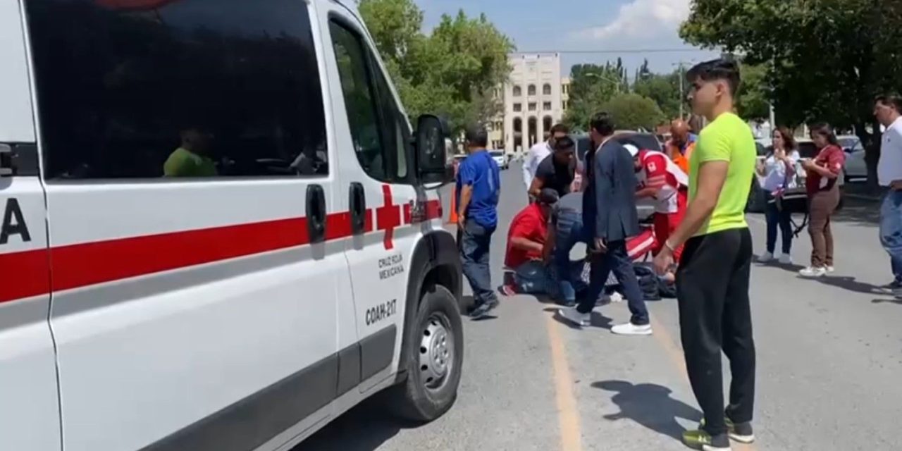 Joven estudiante del Tec Saltillo es atropellada
