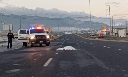 Saltillo: Hombre muere atropellado por cruzar corriendo el Periférico Luis Echeverría