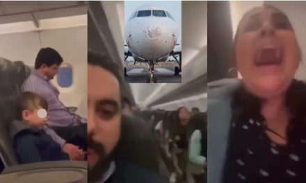 Video: Pasajeros viven momentos de terror cuando se rompe parabrisas del avión que viajaba a Monterrey