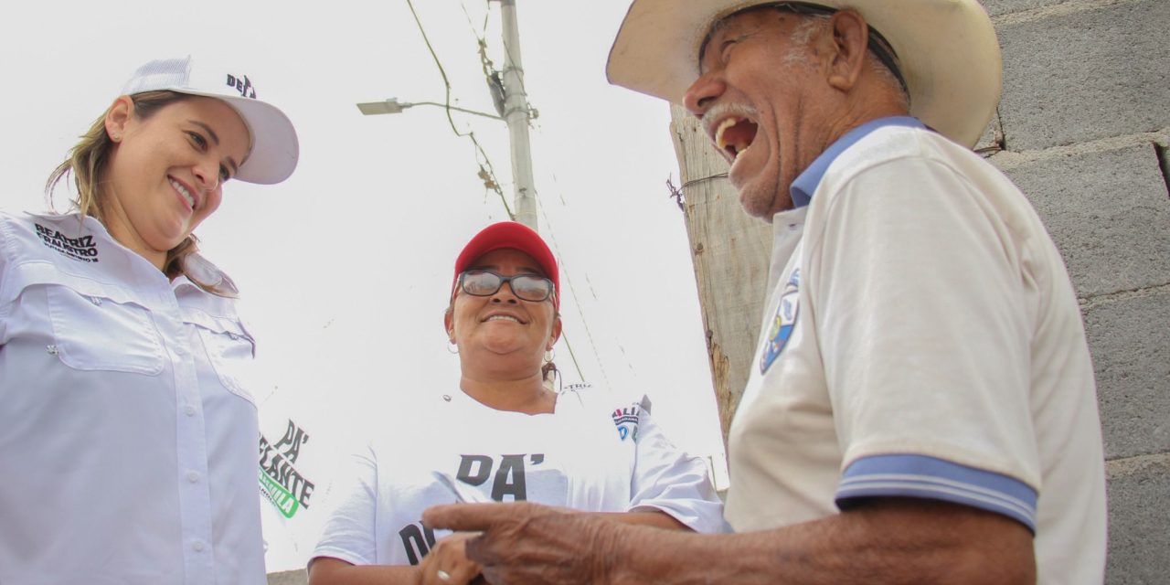Beatriz Fraustro intensifica su campaña en zona ejidal