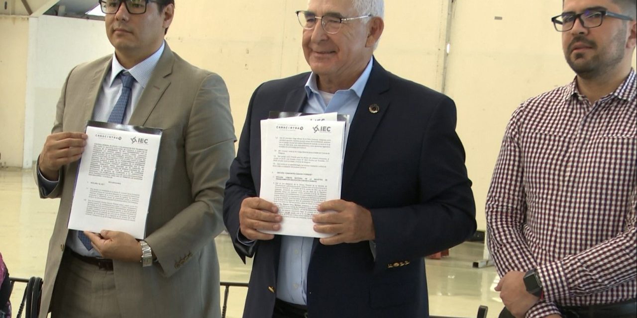 Firman convenio para fomentar el voto libre y razonado en Coahuila