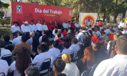 Conmemora CTM el Día del Trabajo en Saltillo: aspiran trabajadores a un mejor salario
