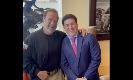 Arnold Schwarzenegger y Samuel García se reúnen en California