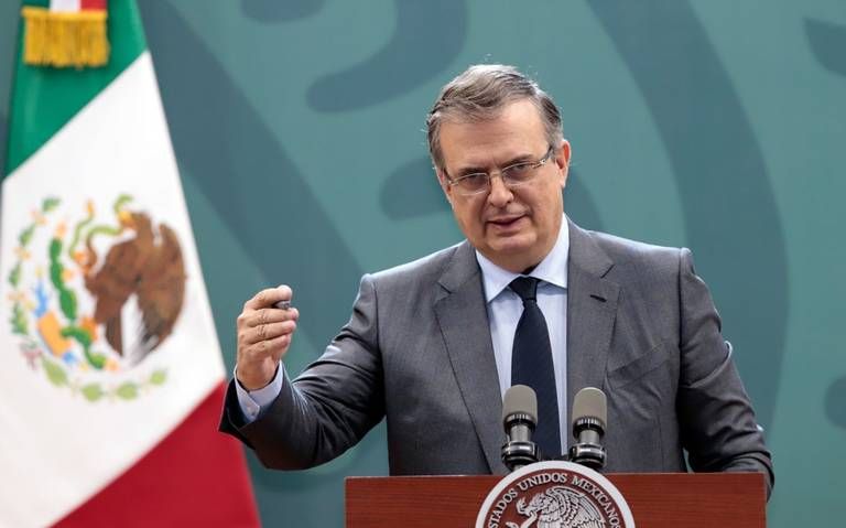 Marcelo Ebrard advirtió que México no aceptará más de mil migrantes por día