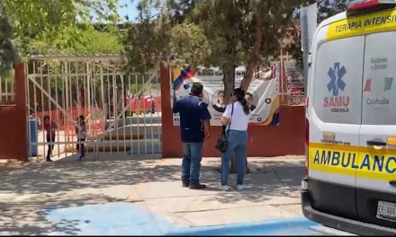 Saltillo: Trabajador se fractura pierna derecha al caer de cuatro metros de altura