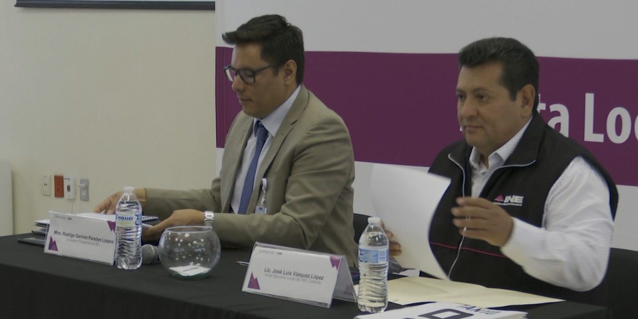 Entrega INE Lista Nominal de Electores en Coahuila