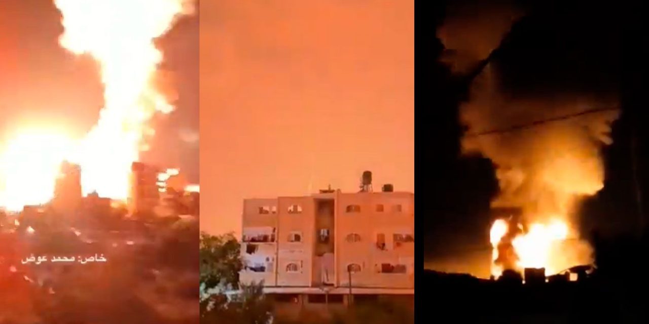 Bombardeo de Israel en Franja de Gaza deja 13 muertos