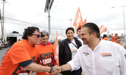 Lleva Lenin Pérez propuestas a calles de Saltillo