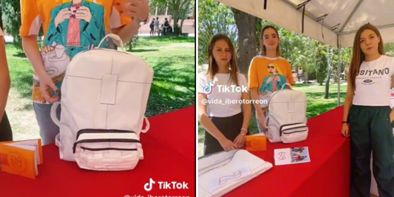 Estudiantes de la Ibero Torreón son criticadas al diseñar una mochila para migrantes (video)
