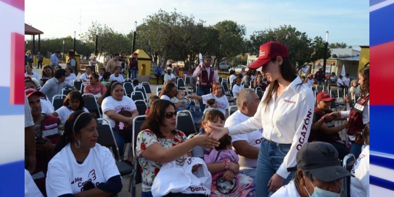 Recorre Lizbeth Ogazón colonia Manantiales del Valle