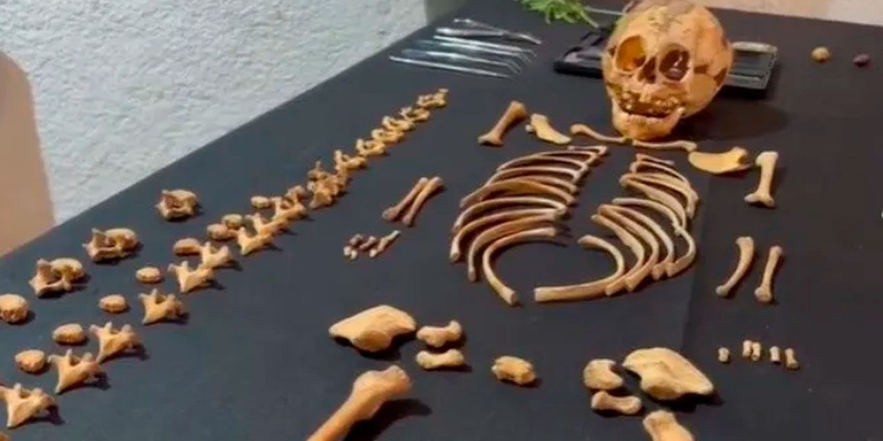 Descubren en Chiapas osamentas de 25 niños