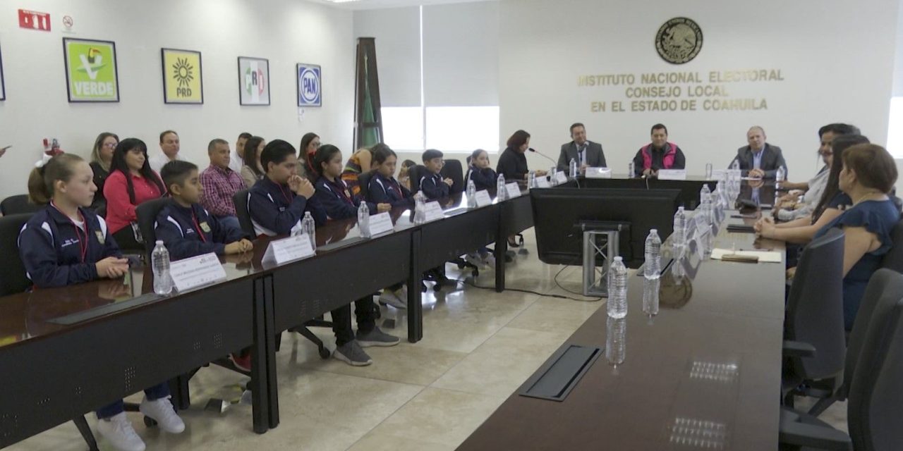 Siete alumnas y alumnos de 5º grado representan a Coahuila rumbo al 12º Parlamento Infantil 2023