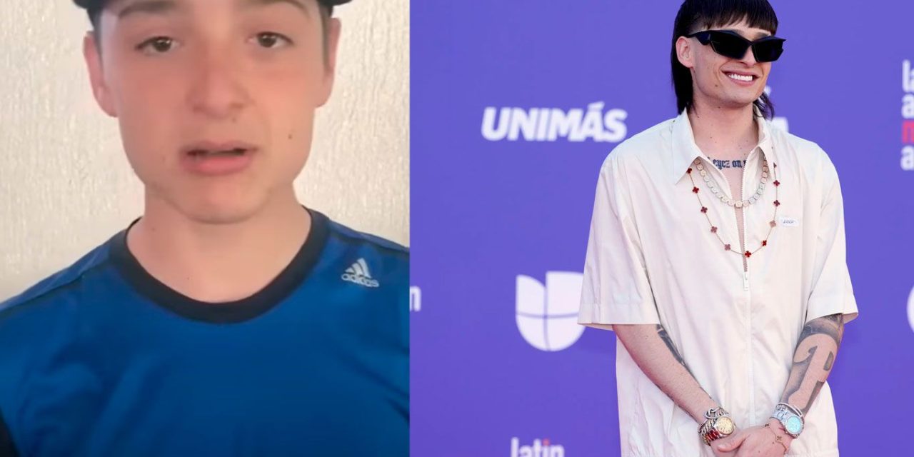 Así trabajaba Peso Pluma antes de ser famoso