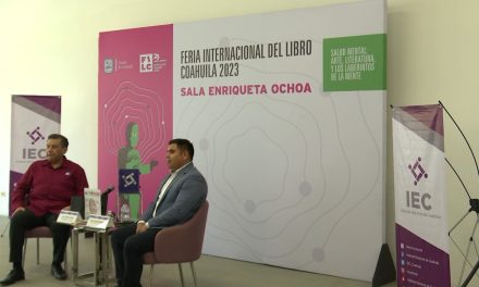 Presenta Instituto Electoral de Guanajuato revista ‘Paideia’ en Feria del Libro de Coahuila