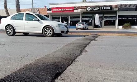 Colocan reductores de velocidad en Pedro Figueroa  con el fin de reducir y evitar accidentes