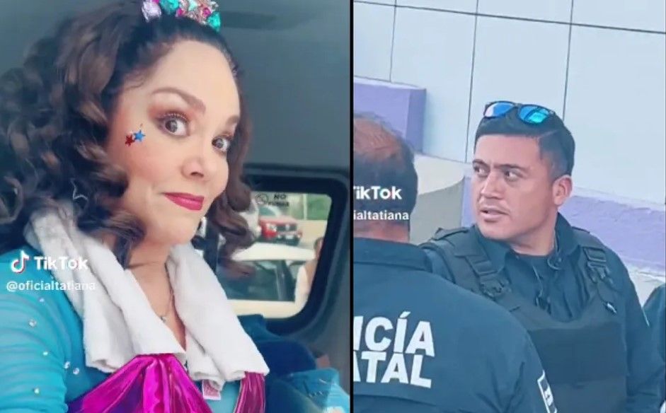 Video: Tatiana se ‘enamora’ de un policía y lo graba a escondidas