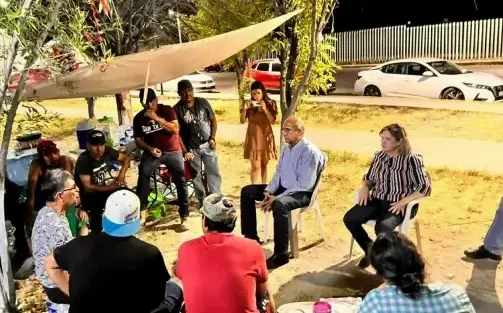 Autoridades atienden a obreros de AHMSA