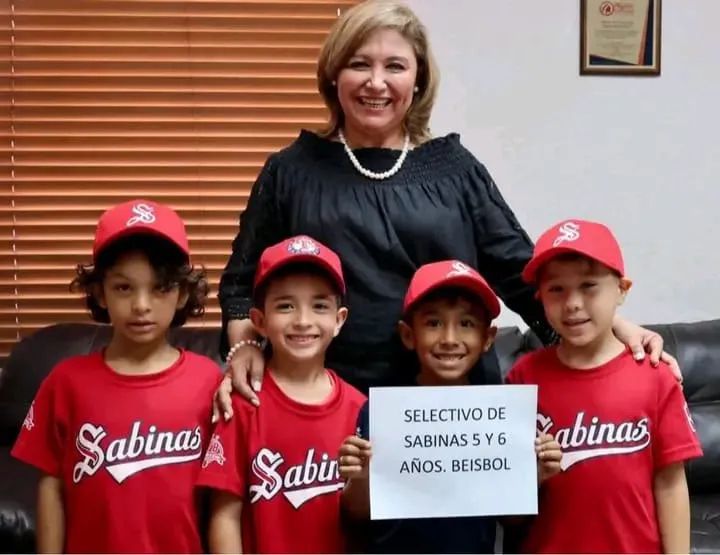 Niños de Sabinas van a campeonato nacional de beisbol