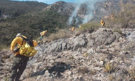 Viajan desde Sabinas para combatir incendio