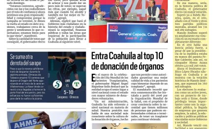 Portada RCG Centro [7 de junio de 2023] ‘Haré el Gobierno más ciudadano en la historia del estado’; revisan condiciones de clínica del ISSSTE y más…