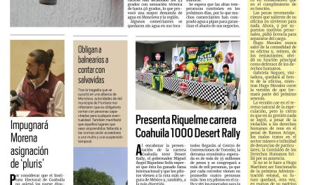 Portada RCG Centro [13 de junio de 2023] Comercios se quedan sin agua; drenaje pluvial inservible en el Pape y más…