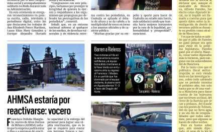 Portada RCG Centro [23 de junio de 2023] Gana RCG Media preseas en Premio Estatal de Periodismo; harán más accesibles edificios municipales y más…