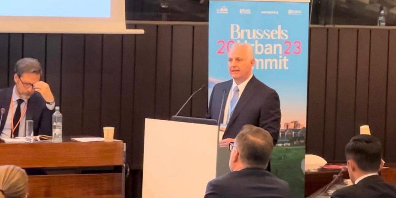 Presenta Torreón proyecto pluvial en Bruselas