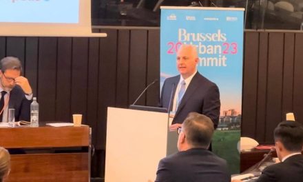 Presenta Torreón proyecto pluvial en Bruselas