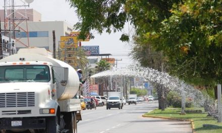 Avanza programa de riego con agua tratada