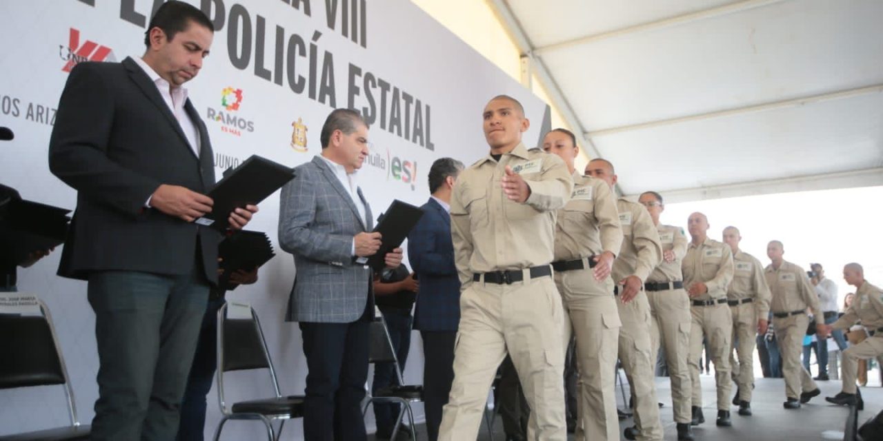 Reconocen integridad de corporaciones policiacas de Coahuila