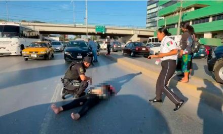 Atropellan a jovencita que pedía dinero en cruceros en pleno V. Carranza