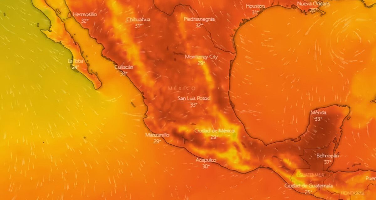 ¿Cuánto durará la ola de calor en México?