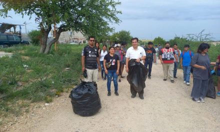 En Acuña suman esfuerzos en limpieza de arroyos