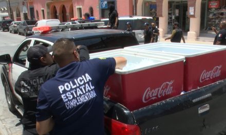 Realizan Operativo Hidratación en el centro de Saltillo