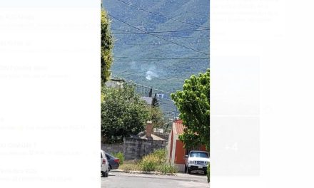 Saltillo: Conato de incendio en la sierra de Zapalinamé