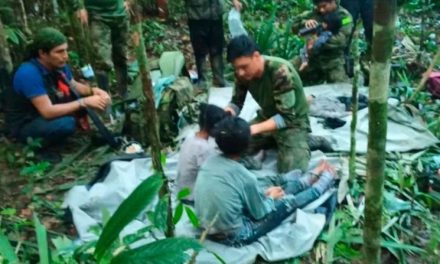 Rescatan a 4 menores perdidos en selva de Colombia por 40 días