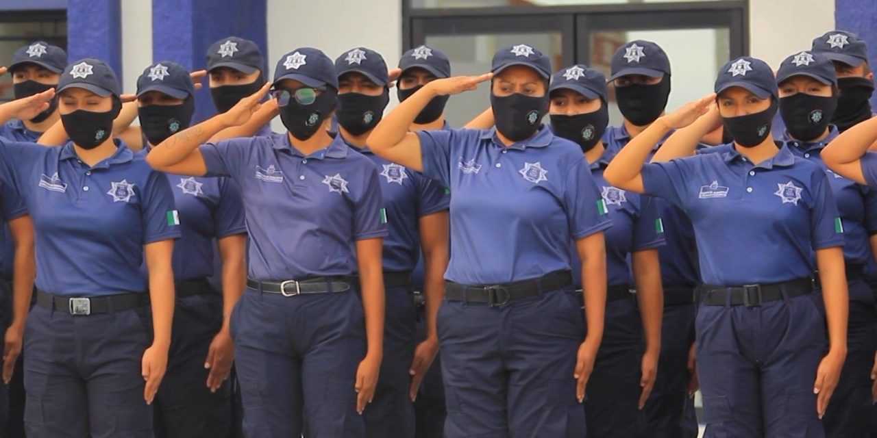 Continúa formación de nuevos policías en Saltillo
