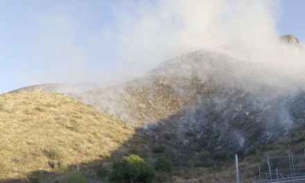 Saltillo ofrece apoyo en incendio forestal en Las Maravillas