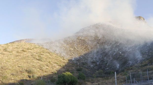 Saltillo ofrece apoyo en incendio forestal en Las Maravillas