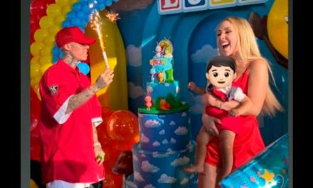 Santa Fe Klan y Maya Nazor se reúnen para festejar al pequeño Luka
