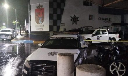 Lanzan un explosivo a la sede de la policía estatal en Tapachula, Chiapas
