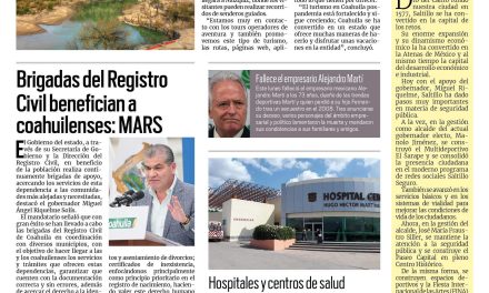Portada RCG Carbonífera [25 de julio de 2023] Llegarán miles de turistas a la región Carbonífera; productores de carbón se quedan sin contratos con CFE y más…