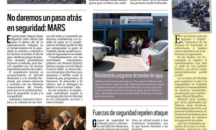 Portada RCG Carbonífera [26 de julio de 2023] Aumentan revisiones en minas; mantienen blindaje en la región Carbonífera y más…
