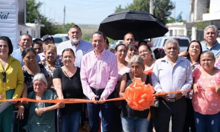 Suman 43 cuadras pavimentadas en Acuña
