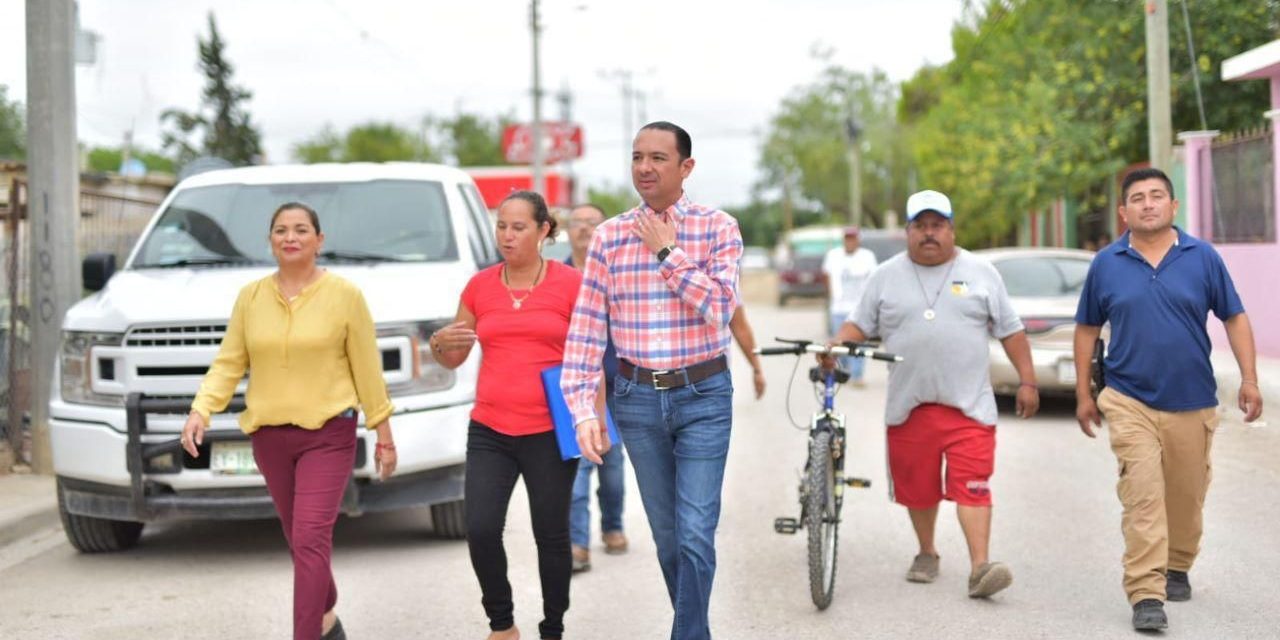 Inician obras de pavimentación en Acuña