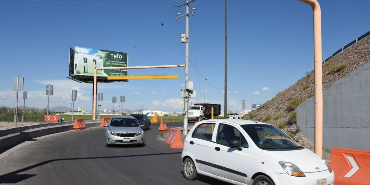 Abren por completo vialidades del Paso Vial Villa Florida en Torreón