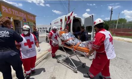 Fuga de gas en la cocina provoca flamazo y quemaduras en mujer al sur de Saltillo
