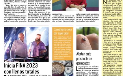 Portada RCG Media [17 de julio de 2023] Va DIF Coahuila por prevención de adicciones; inicia FINA 2023 con llenos totales y más…